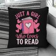 Bookworm Just A Girl Who Loves To Read Pillowcase