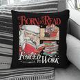 Born To Read Forced To Work Santa Christmas Book Lover Retro Pillowcase Born To Read Forced To Work Santa Christmas Book Lover Retro Pillowcase