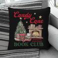 Candy Cane Book Club Holiday Party & Book Exchange Pillowcase