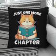Cat Reading Books Bookworm Read One More Chapter Pillowcase
