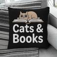 Cats And Books Pillowcase Cats And Books Pillowcase