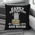 Cats And Books Read Reading Librarian Book Across America Pillowcase