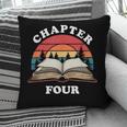 Chapter Four Book Reading 4th Birthday 4 Year Old Pillowcase