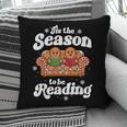 Christmas Book Lover Gingerbread Library Reading Bookaholic Pillowcase