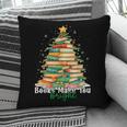 Christmas Books Make You Bright Librarian Teacher Book Lover Pillowcase