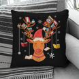 Christmas Librarian Reindeer Xmas Book Teachers Love Reading Pillowcase