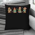Christmas Library Gingerbread Man Books Lover Bookish Pillowcase Christmas Library Gingerbread Man Books Lover Bookish Pillowcase
