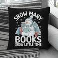 Christmas Reading Snowman So Many Books Men Women Kids Pillowcase Christmas Reading Snowman So Many Books Men Women Kids Pillowcase