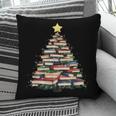 Christmas Tree Books Book Reading Bookworm Pillowcase
