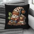 Coffee And Book Reading Accessories For Book Lovers Gnome Pillowcase Coffee And Book Reading Accessories For Book Lovers Gnome Pillowcase