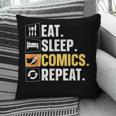 Comic Book Comic Stuff & Accessories -Adult Small Modern Letter Print Crew Collar Short Sleeve T-Shirt Pillowcase