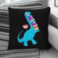 Cool Dinosaur Books Art For Men Women Libarian Book Lover Pillowcase
