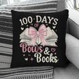 Coquette 100 Days Of Bows Books Reading 100th Day Of School Pillowcase Coquette 100 Days Of Bows Books Reading 100th Day Of School Pillowcase