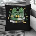 Coquette Bow Books St Patrick's Shamrock Bookworm Librarian Pillowcase Coquette Bow Books St Patrick's Shamrock Bookworm Librarian Pillowcase