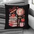 Coquette Teacher School Supplies Bows Books Globe Apple Cute Pillowcase