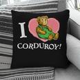 Corduroy I Heart Corduroy Teddy Bear Retro Children's Book Pillowcase Corduroy I Heart Corduroy Teddy Bear Retro Children's Book Pillowcase
