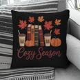 Cozy Season Autumn Leaves Books Pumpkins Fall Halloween Pillowcase Cozy Season Autumn Leaves Books Pumpkins Fall Halloween Pillowcase