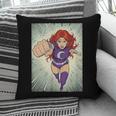 The Crimson Crescent 90s Retro Comic Book Superheroine Art Pillowcase The Crimson Crescent 90s Retro Comic Book Superheroine Art Pillowcase