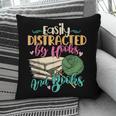Crochet And Reading Crocheter Bookish Crocheting Book Lover Pillowcase