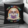 Cute 100th Day Of School 100 Days Dog Reading Book Rainbow Pillowcase Cute 100th Day Of School 100 Days Dog Reading Book Rainbow Pillowcase