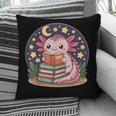 Cute Axolotl Reading Books Cozy Night Aesthetic Pillowcase Cute Axolotl Reading Books Cozy Night Aesthetic Pillowcase