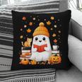 Cute Beanie Ghost Bookworm Cozy Book Reading Halloween Pillowcase Cute Beanie Ghost Bookworm Cozy Book Reading Halloween Pillowcase