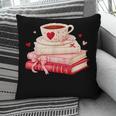 Cute Books And Coffee Crochet Valentines Day Tee For Couples Pillowcase Cute Books And Coffee Crochet Valentines Day Tee For Couples Pillowcase