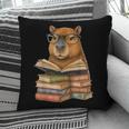 Cute Capybara Reading Books Animal Capybara Bookworms Pillowcase