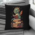 Cute Dragon Reading Book Bookworm Dragons And Books Pillowcase Cute Dragon Reading Book Bookworm Dragons And Books Pillowcase