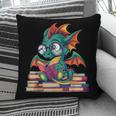 Cute Dragon Reading a Book Bookworm For Men Women Kid Pillowcase Cute Dragon Reading a Book Bookworm For Men Women Kid Pillowcase