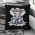 Cute Elephant Reading Universe Book Pillowcase Cute Elephant Reading Universe Book Pillowcase