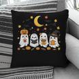 Cute Ghost Drinking Coffee Halloween Fall Ghost Book Reading Pillowcase