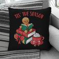 Cute Gingerbread Man Reading Book Nerd Christmas Bookish Pillowcase Cute Gingerbread Man Reading Book Nerd Christmas Bookish Pillowcase