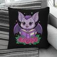 Cute Pastel Goth Bat Reading Book Pillowcase Cute Pastel Goth Bat Reading Book Pillowcase