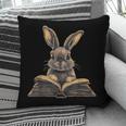 Cute Rabbit Bunny Book Lover Pillowcase