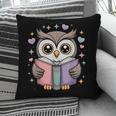 Cute Reading Owl Book Lover Teacher Librarian Bookworm Pillowcase Cute Reading Owl Book Lover Teacher Librarian Bookworm Pillowcase