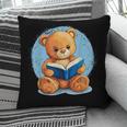Cute Teddy Bear Reading Book Fun Pillowcase