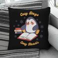 Cute Xmas Book Lover Penguin Reading Cosy Days Cosy Reads Pillowcase Cute Xmas Book Lover Penguin Reading Cosy Days Cosy Reads Pillowcase