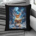 Deer Reads Book Women Girls Reindeer Pillowcase