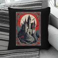 Dracula's Castle Book Cover Illustration Pillowcase