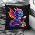 Dragon Reading a Book Bookworm Book Lover Pillowcase Dragon Reading a Book Bookworm Book Lover Pillowcase