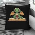 Dragon Reading Book Bookworm Pillowcase Dragon Reading Book Bookworm Pillowcase