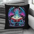Dragon Reading Book Lover Pillowcase Dragon Reading Book Lover Pillowcase