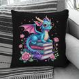Dragons And Books Dragon Reading Book Lover Girl Bookworm Pillowcase Dragons And Books Dragon Reading Book Lover Girl Bookworm Pillowcase
