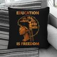 Education Is Freedom Teacher Book Black History Month Pillowcase Education Is Freedom Teacher Book Black History Month Pillowcase