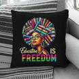 Education Freedom Teacher Books Black History Month Pillowcase