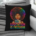 Education Is Freedom Teacher Books History Month Pillowcase Education Is Freedom Teacher Books History Month Pillowcase