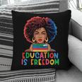 Education Is Freedom History Girl Women Book Lover Pillowcase Education Is Freedom History Girl Women Book Lover Pillowcase