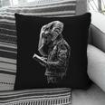 Elephant Holds Book Wriing Motif Animal Artwork Elephant Pillowcase