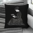 Emily Dickinson Reading A Book Pillowcase